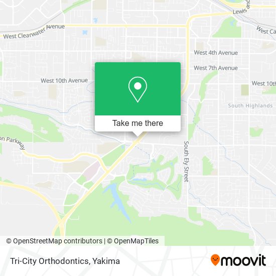 Mapa de Tri-City Orthodontics