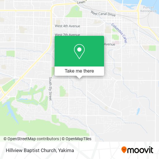 Mapa de Hillview Baptist Church
