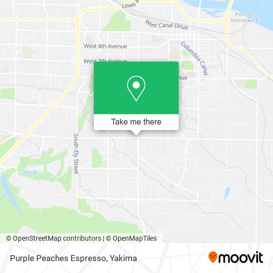 Purple Peaches Espresso map