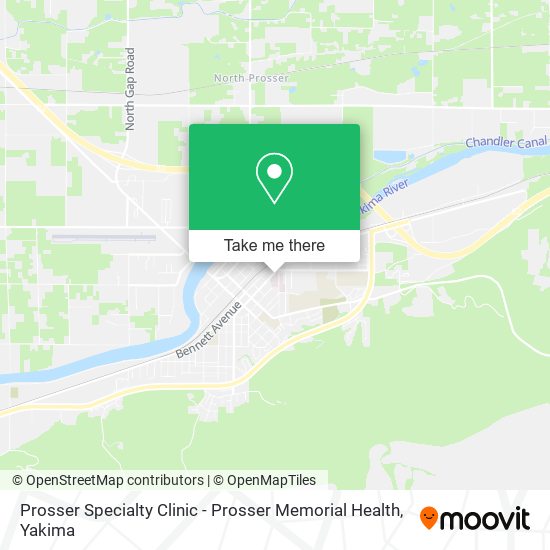 Mapa de Prosser Specialty Clinic - Prosser Memorial Health