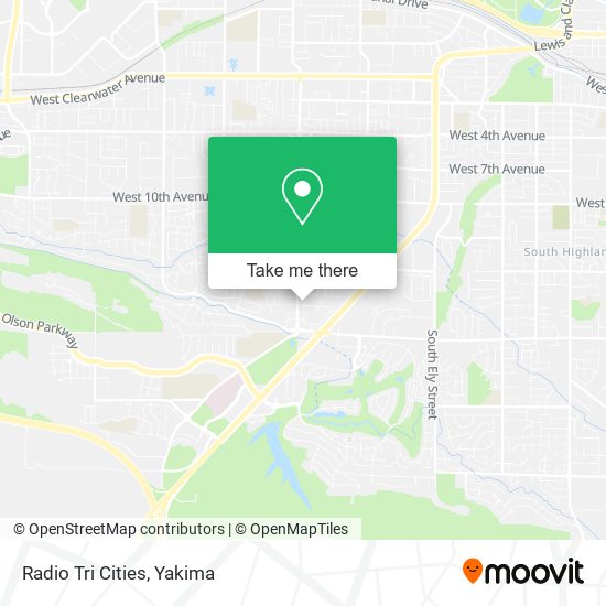 Mapa de Radio Tri Cities