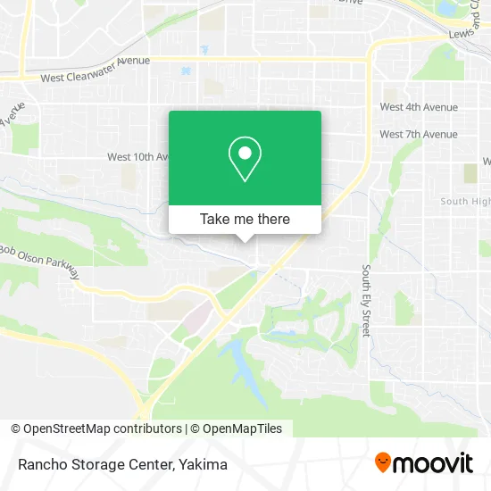 Mapa de Rancho Storage Center