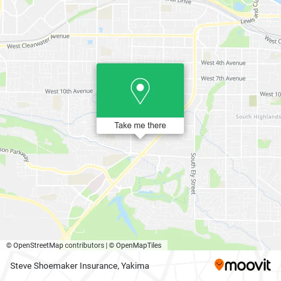Steve Shoemaker Insurance map