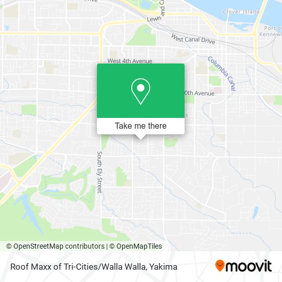 Roof Maxx of Tri-Cities / Walla Walla map