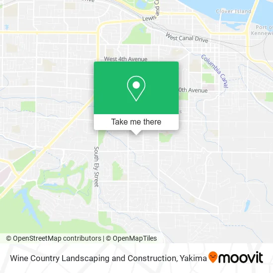 Mapa de Wine Country Landscaping and Construction