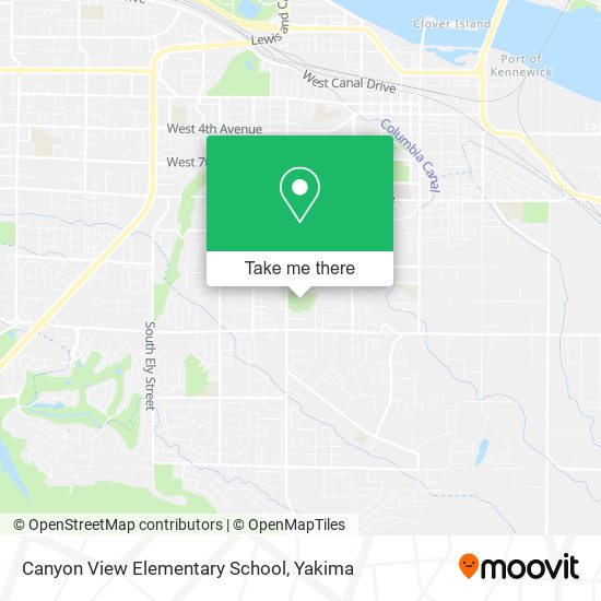Mapa de Canyon View Elementary School