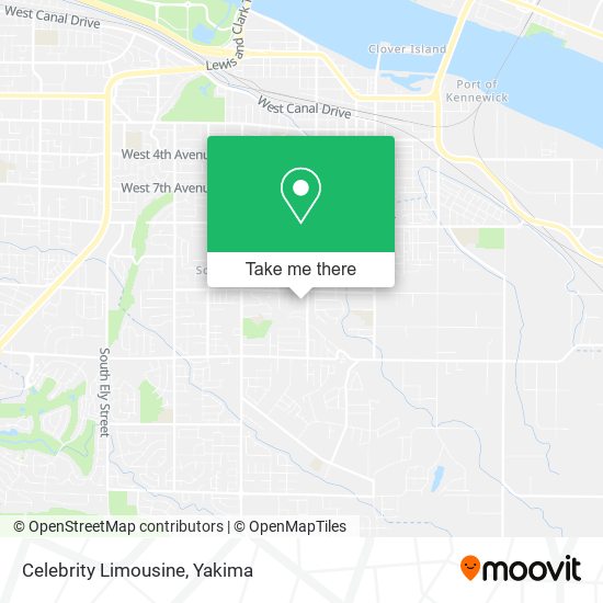 Mapa de Celebrity Limousine