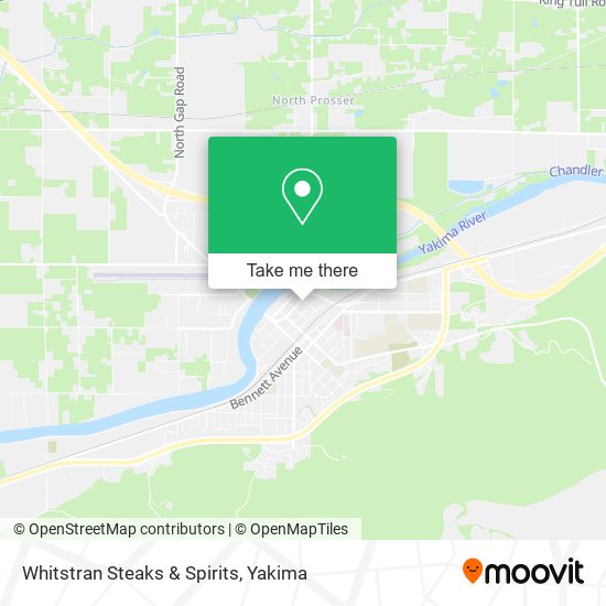 Whitstran Steaks & Spirits map
