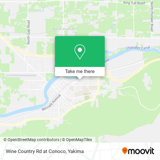 Wine Country Rd at Conoco map