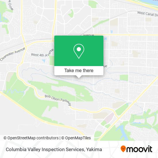 Mapa de Columbia Valley Inspection Services