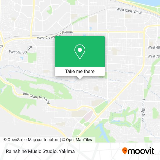 Rainshine Music Studio map