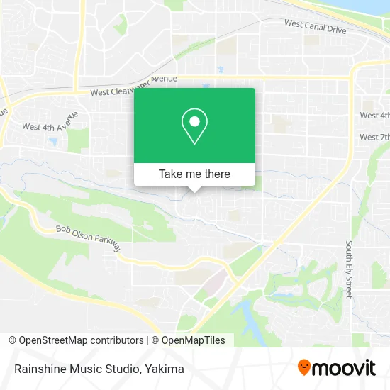 Rainshine Music Studio map