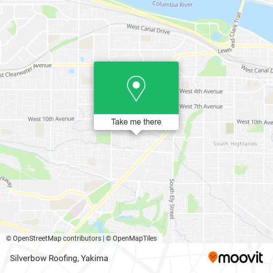 Mapa de Silverbow Roofing