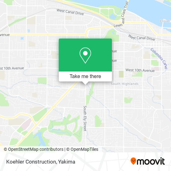 Koehler Construction map