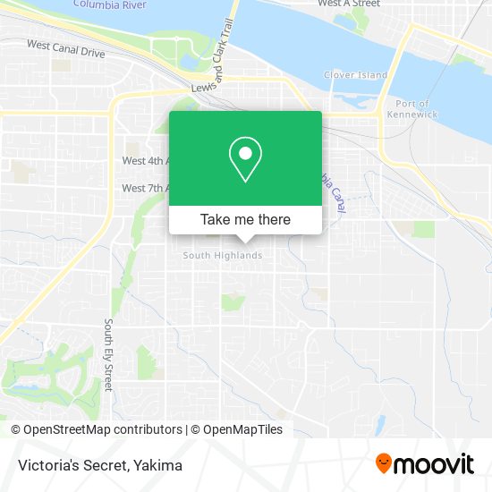 Mapa de Victoria's Secret