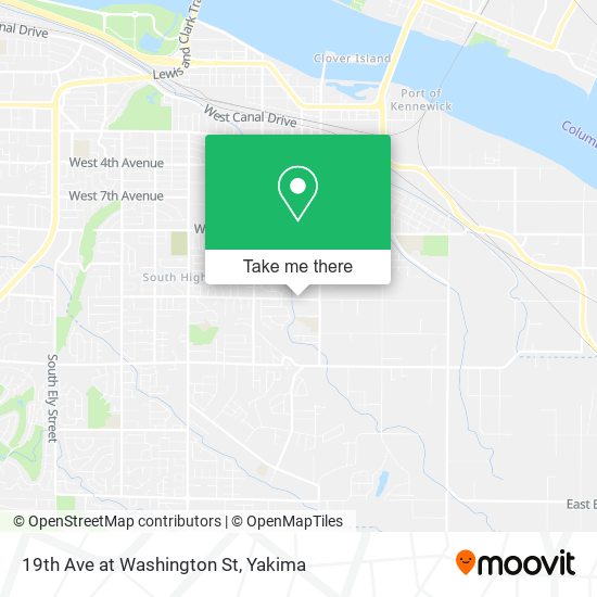 Mapa de 19th Ave at Washington St