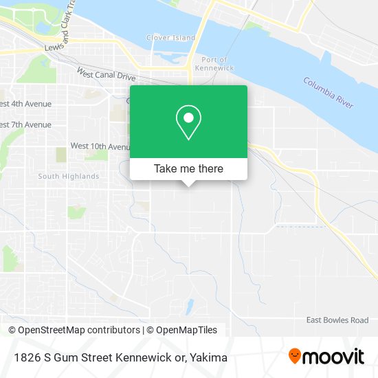 1826 S Gum Street Kennewick or map