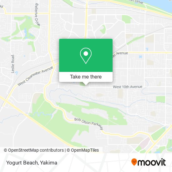 Yogurt Beach map