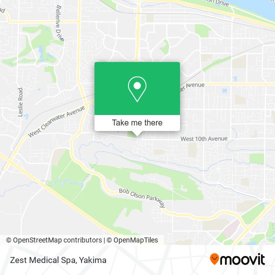 Mapa de Zest Medical Spa