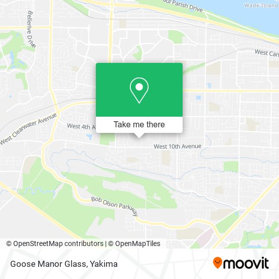 Mapa de Goose Manor Glass