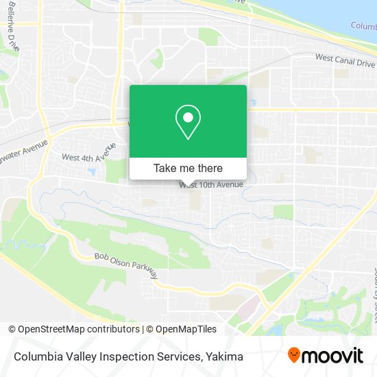 Mapa de Columbia Valley Inspection Services