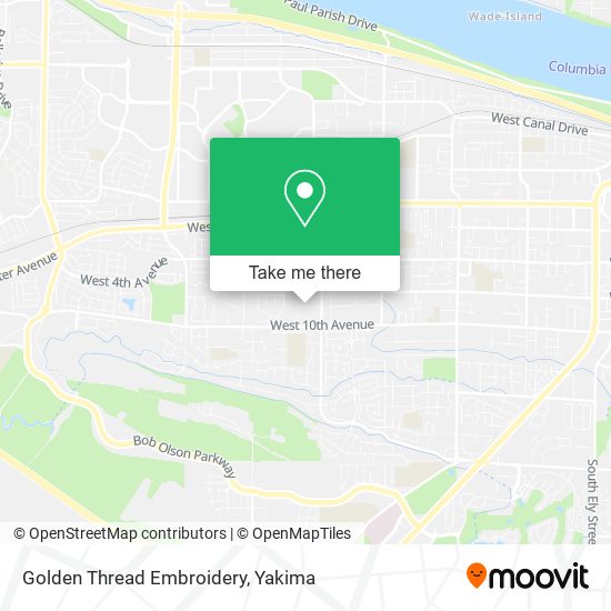 Golden Thread Embroidery map