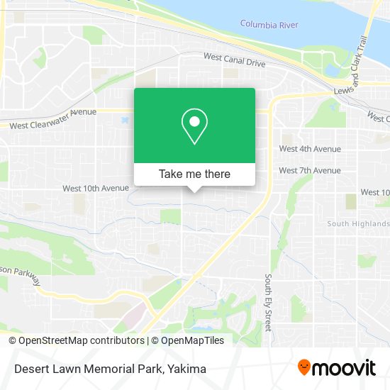 Mapa de Desert Lawn Memorial Park