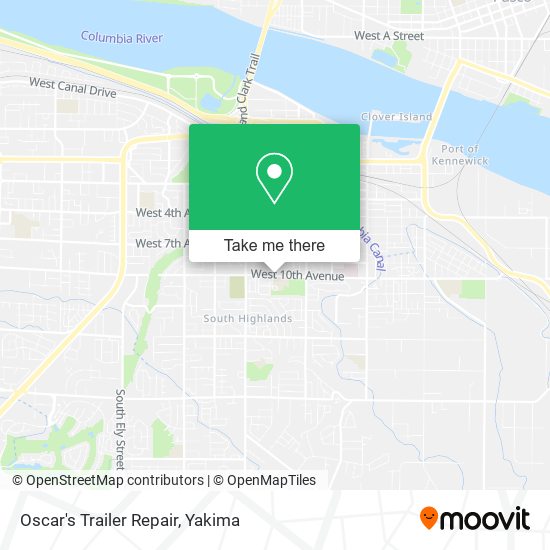 Mapa de Oscar's Trailer Repair