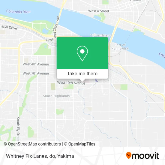 Whitney Fix-Lanes, do map