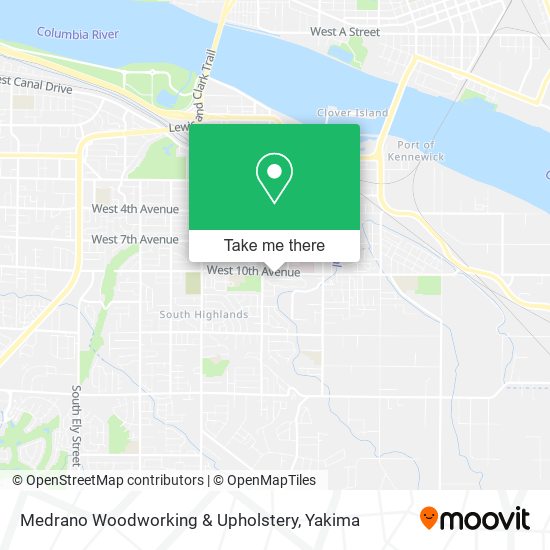 Medrano Woodworking & Upholstery map