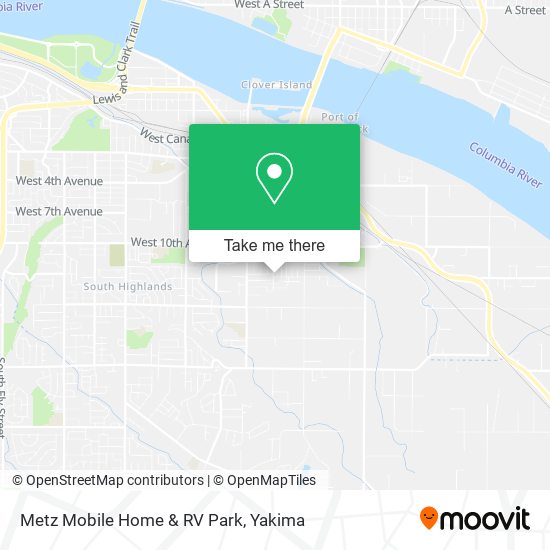 Metz Mobile Home & RV Park map