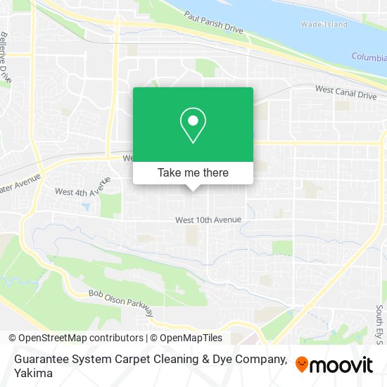 Mapa de Guarantee System Carpet Cleaning & Dye Company