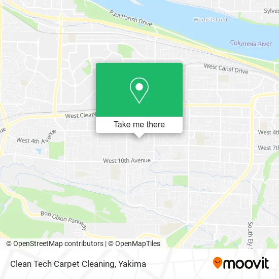 Clean Tech Carpet Cleaning map