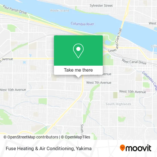 Fuse Heating & Air Conditioning map