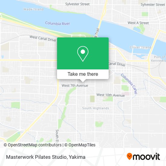 Masterwork Pilates Studio map