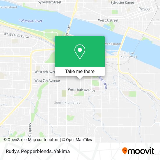 Mapa de Rudy's Pepperblends