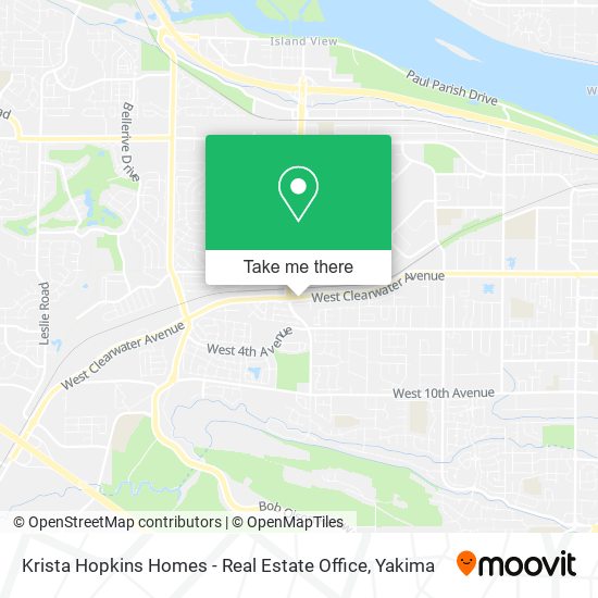 Krista Hopkins Homes - Real Estate Office map