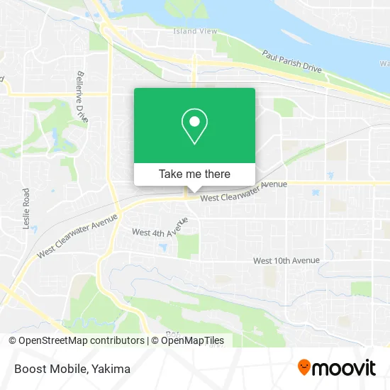 Boost Mobile map