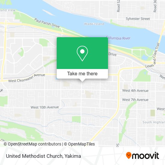 Mapa de United Methodist Church