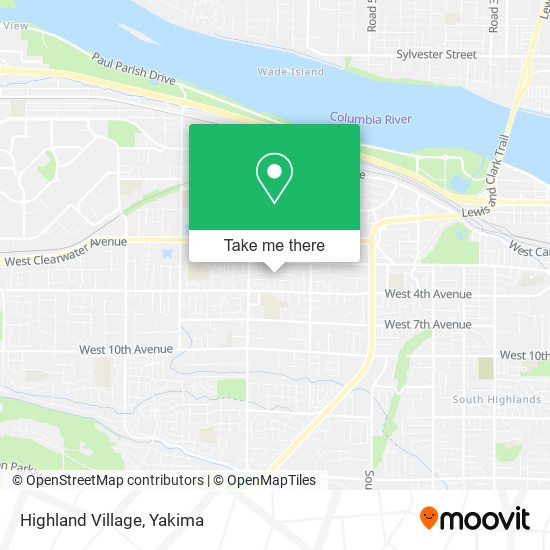 Mapa de Highland Village