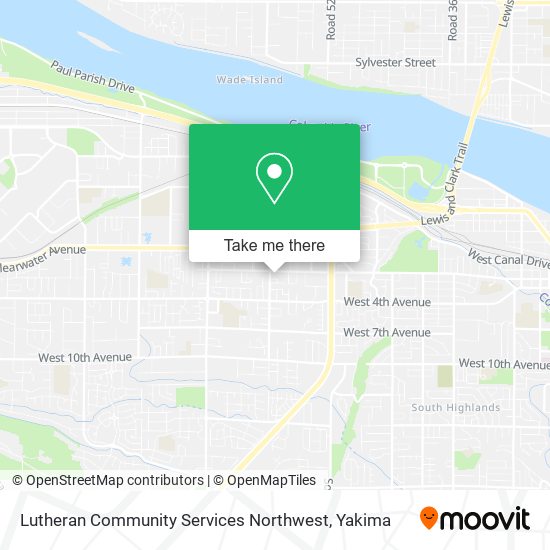 Mapa de Lutheran Community Services Northwest