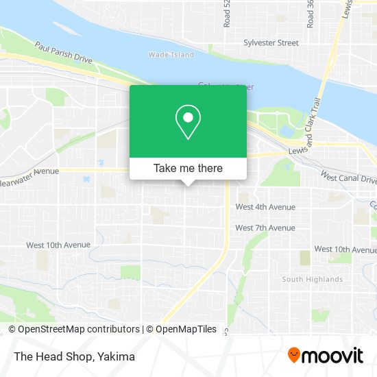Mapa de The Head Shop