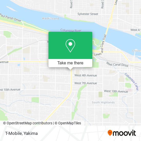 Mapa de T-Mobile