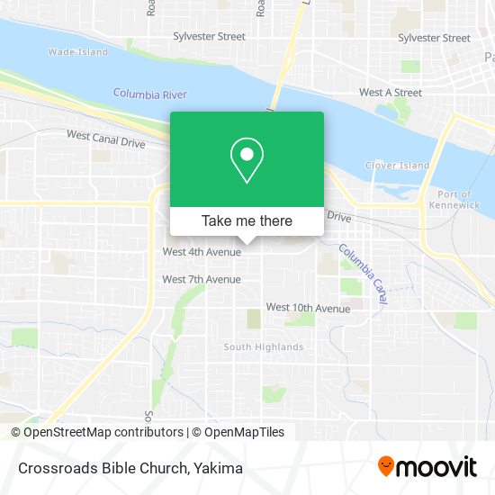 Mapa de Crossroads Bible Church