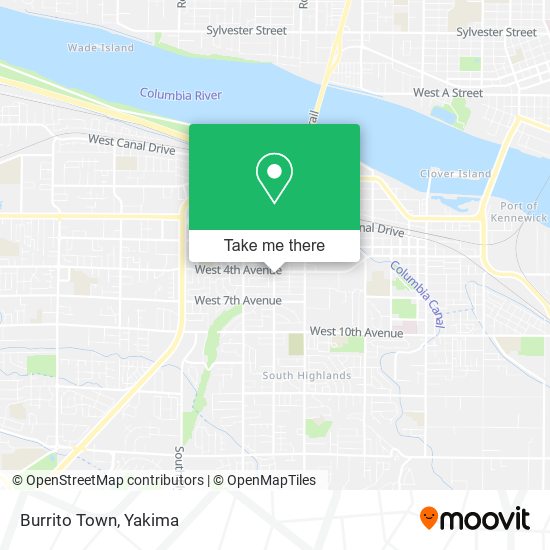 Mapa de Burrito Town