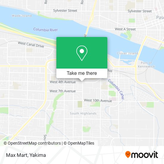 Max Mart map