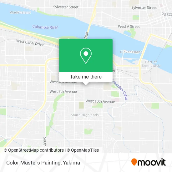 Color Masters Painting map