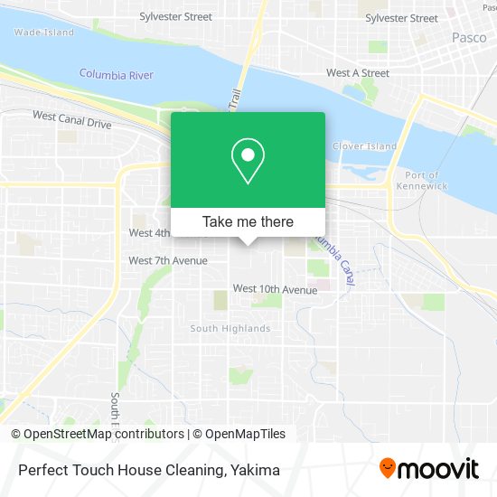 Mapa de Perfect Touch House Cleaning