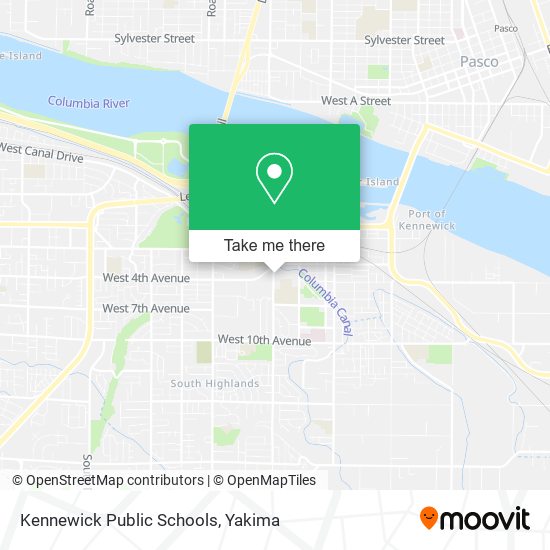 Kennewick Public Schools map