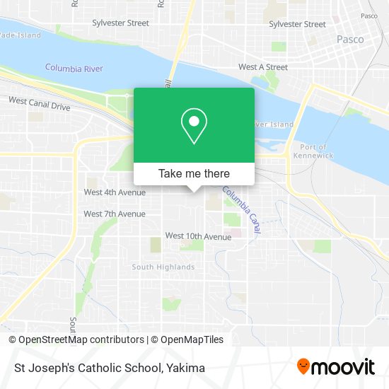 St Joseph's Catholic School map